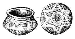 бронзовый век - посуда с налепными валиками