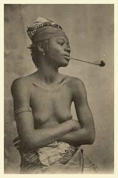 Курящие аборигены африки