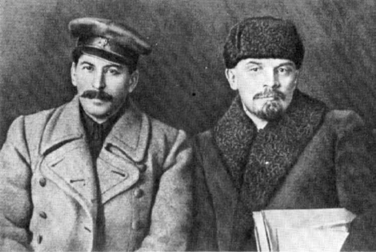 В И Ленин и И В Сталин