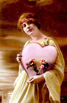 Открытки-валентинки содержали целый язык любви. Открытка, начало XX века, США